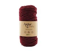 Corde de Coton Recyclé Macramé Anchor Crafty - 250gr - Anchor(...) - 119 Rouge (Bordeaux) 119 Rouge (Bordeaux) G