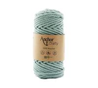 Pelote de fil pour macramé Anchor Crafty coton polyester menthe