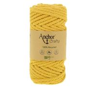 Corde de Coton Recyclé Macramé Anchor Crafty - 250gr - Anchor(...) - 108 Jaune (Moutarde) 108 Jaune (Moutarde) G