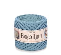 Pelote de fil pour t-shirt Fettuccini Zpagetti, 3-5 mm, fil pour crochet, masque, cravates, coton bio, macramé, jersey, fumé