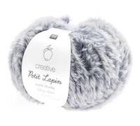 Pelote de fourrure Créative Petit Lapin Super Chunky - 100GR - Rico Design(...) - 018 Bleu Atlantique 018 Bleu Atlantique G