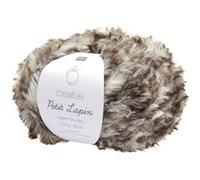 Pelote de fourrure Créative Petit Lapin Super Chunky - 100GR - Rico Design 09 Marron - 09 Marron 09 Marron