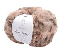 Pelote de fourrure Créative Petit Lapin Super Chunky - 100GR - Rico Design(...) - 10 Rose 10 Rose