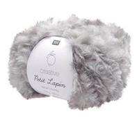 Pelote de fourrure Créative Petit Lapin Super Chunky - 100GR - Rico Design(...) - 12 Gris 12 Gris G