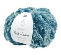 Pelote de fourrure Créative Petit Lapin Super Chunky - 100GR - Rico Design(...) - 15 Bleu 15 Bleu