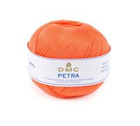 Pelote de laine - 100% coton - Corail - 5608 - DMC - Petra - Grosseur 8