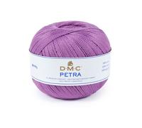 Pelote de laine - 100% coton - Mauve - 53837 - DMC - Petra - Grosseur 5