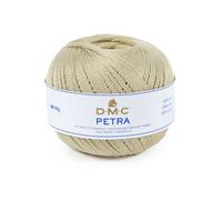 Pelote de laine - 100% coton - Sable - 53782 - DMC - Petra - Grosseur 5