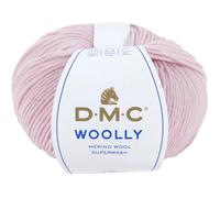 Pelote 100% Laine Vierge Woolly - DMC 041 Rose layette - 041 Rose layette 041 Rose layette