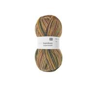 Pelote de laine à chaussettes à tricoter Superba bamboo superwash - 100GR - Rico Design(...) - 048 marron - Terra 048 marron - Terra G