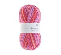 Pelote de laine à chaussettes à tricoter Superba bamboo superwash - 100GR - Rico Design