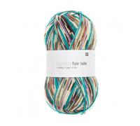 Pelote de laine à chaussettes à tricoter Superba Fair Isle 4 fils - 100GR - Rico Design