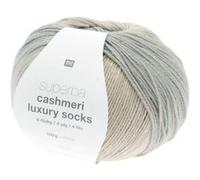 Pelote de Laine à Chaussettes Superba Cashmeri Luxury Socks 4 fils - 100g - Rico Design : Douceur et Luxe pour Vos Pieds(...) - 28 Flocon d'avoine 28 Flocon d'avoine G