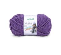 Pelote De Laine À Tricoter Alaska - 100gr - Gründl. Color : Violet (24) Violet