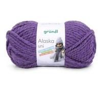 Pelote de laine à tricoter ALASKA - 100gr - Gründl(...) - Violet (24) Violet (24) G