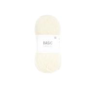 Pelote de Laine à tricoter Basic SUPER BIG ARAN - 400GR -(...) - 01 Ecru