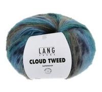 Pelote de laine à tricoter CLOUD TWEED - 100GR - Lang Yarns(...) - 0007 Bleu
