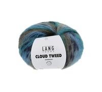 Pelote de laine à tricoter CLOUD TWEED - 100GR - Lang Yarns(...) - 0007 Bleu 0007 Bleu G