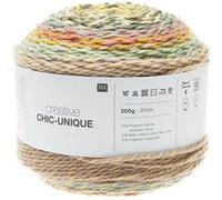 Pelote de laine à tricoter Creative Chic Unique - 200GR - Rico Design 03 Multicolore - 03 Multicolore 03 Multicolore