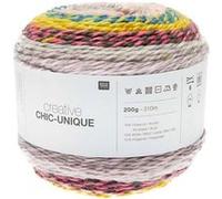 Pelote de laine à tricoter Creative Chic Unique - 200GR - Rico Design 06 Multicolore - 06 Multicolore 06 Multicolore