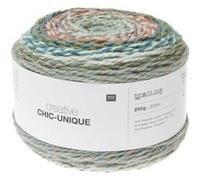Pelote de laine à tricoter Creative Chic Unique - 200GR - Rico Design(...) - 19 Multicolore Dusty 19 Multicolore Dusty G