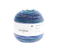 Pelote de laine à tricoter Creative Chic Unique DK - 200GR -(...) - 007 Aqua multicolore