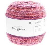 Pelote de laine à tricoter Creative Chic Unique DK - 200GR - Rico Design(...) - 001 Berry multicolore 001 Berry multicolore G