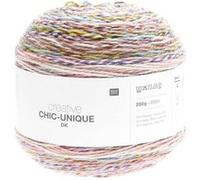Pelote de laine à tricoter Creative Chic Unique DK - 200GR - Rico Design(...) - 008 Wildflower multicolore 008 Wildflower multicolore G