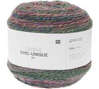 Pelote de laine à tricoter Creative Chic Unique DK - 200GR - Rico Design(...) - 012 Multicolore Romantic 012 Multicolore Romantic G