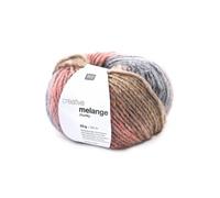 Pelote de laine à tricoter CREATIVE MELANGE CHUNKY -(...) - 054 Gris-rose