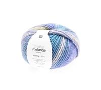 Pelote de laine à tricoter CREATIVE MELANGE CHUNKY -(...) - 067 Jaune-turquoise