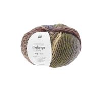 Pelote de laine à tricoter CREATIVE MELANGE CHUNKY - Rico Design(...) - 75 Vert 75 Vert G