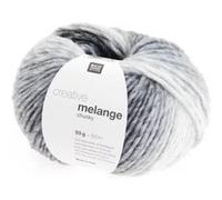 Pelote de laine à tricoter CREATIVE MELANGE CHUNKY - Rico Design(...) - 07 Gris 07 Gris