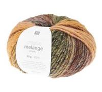 Pelote De Laine À Tricoter Creative Melange Chunky - Rico Design. Color : 082 Dark Berries