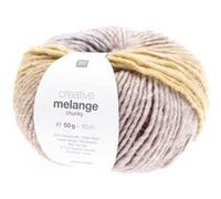 Pelote de laine à tricoter CREATIVE MELANGE CHUNKY - Rico Design(...) - 65 Multicolore 65 Multicolore G