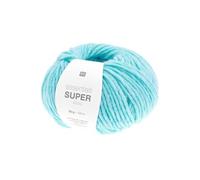 Pelote de laine à tricoter Essentials Super Aran - Rico Design 018 Turquoise - 018 Turquoise 018 Turquoise