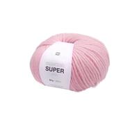 Pelote de laine à tricoter Essentials Super Aran - Rico Design 04 Rose - 04 Rose 04 Rose