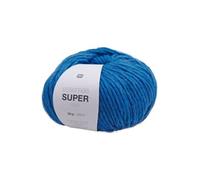 Pelote de laine à tricoter Essentials Super Aran - Rico Design 11 Azur - 11 Azur 11 Azur