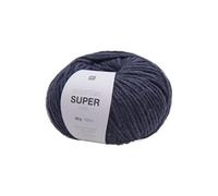 Pelote de laine à tricoter Essentials Super Aran - Rico Design 12 Bleu marine - 12 Bleu marine 12 Bleu marine
