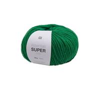 Pelote de laine à tricoter Essentials Super Aran - Rico Design 13 Vert - 13 Vert 13 Vert