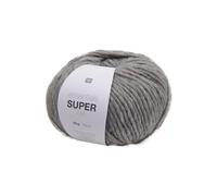 Rico Design Essentials Super Aran | 50 g 100 m gris