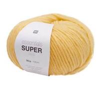 Pelote de laine à tricoter Essentials Super Aran - Rico Design(...) - 02 Jaune 02 Jaune G