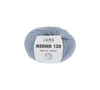 Pelote de laine à tricoter MERINO 120 -(...) - Bleu (123)