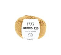 Pelote de laine à tricoter MERINO 120 -(...) - Jaune (311)