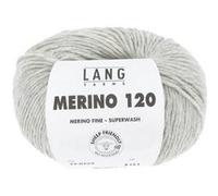 Pelote de laine à tricoter MERINO 120 - Lang Yarns(...) - Gris (223) Gris (223) G