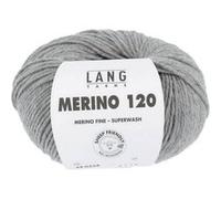 Pelote de laine à tricoter MERINO 120 - Lang Yarns(...) - Gris (324) Gris (324) G