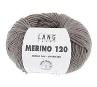 Pelote de laine à tricoter MERINO 120 -(...) - Marron (326)