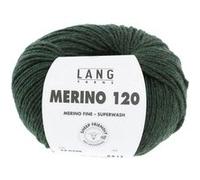 Lang Yarns Merino 120 - olive chante claire 398