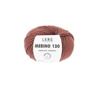 Pelote de laine à tricoter MERINO 120 -(...) - Marron (187)