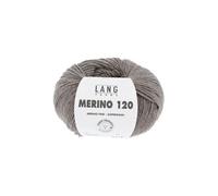 Pelote de laine à tricoter MERINO 120 - Lang Yarns(...) - Marron (326) Marron (326)